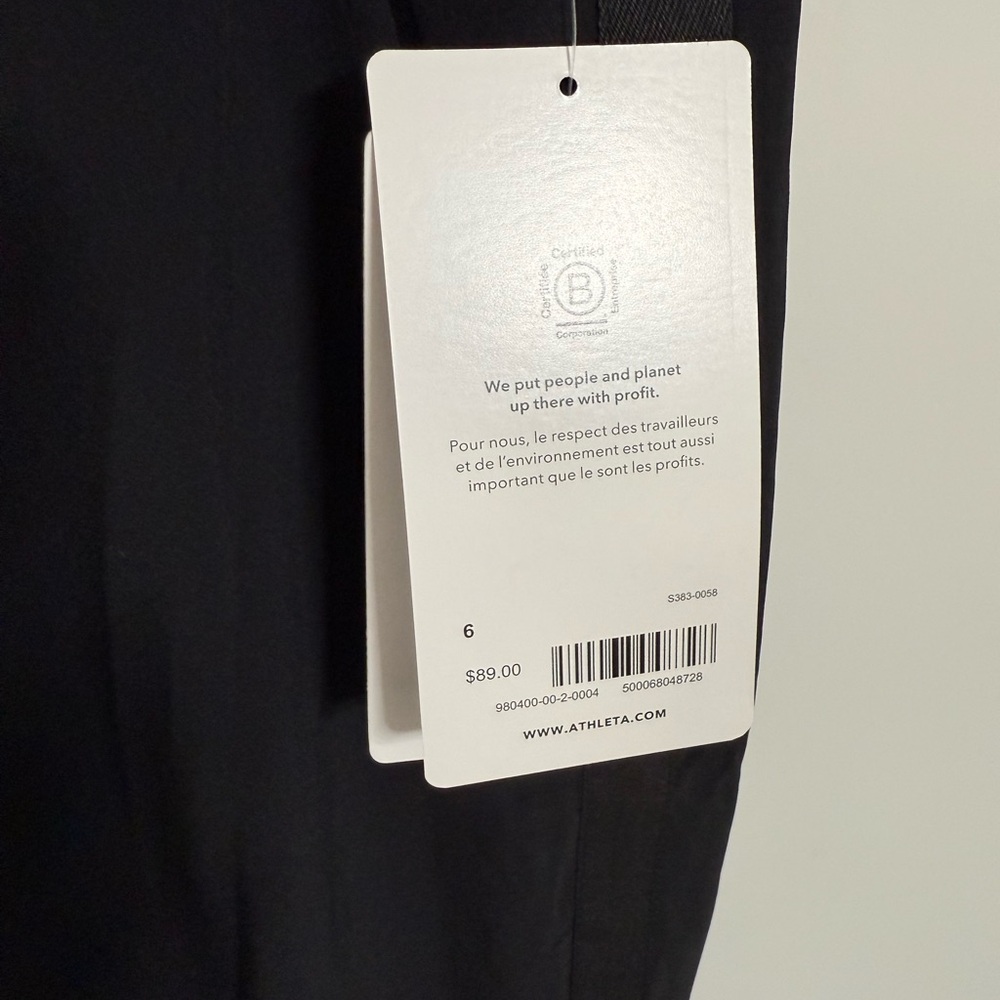 Athleta Classic Black Trousers